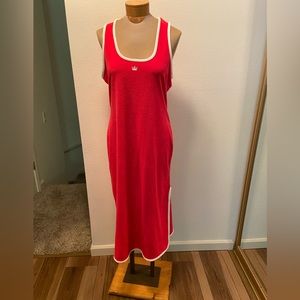 Hot pink Juicy Couture French Terry Midi Dress/Swim Coverup